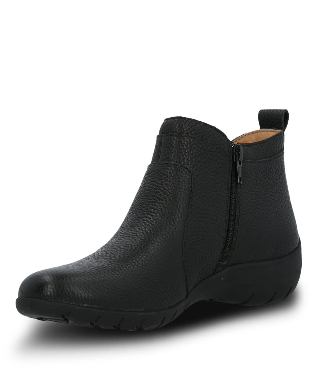 Botin Cuero Ever Negro Hush Puppies