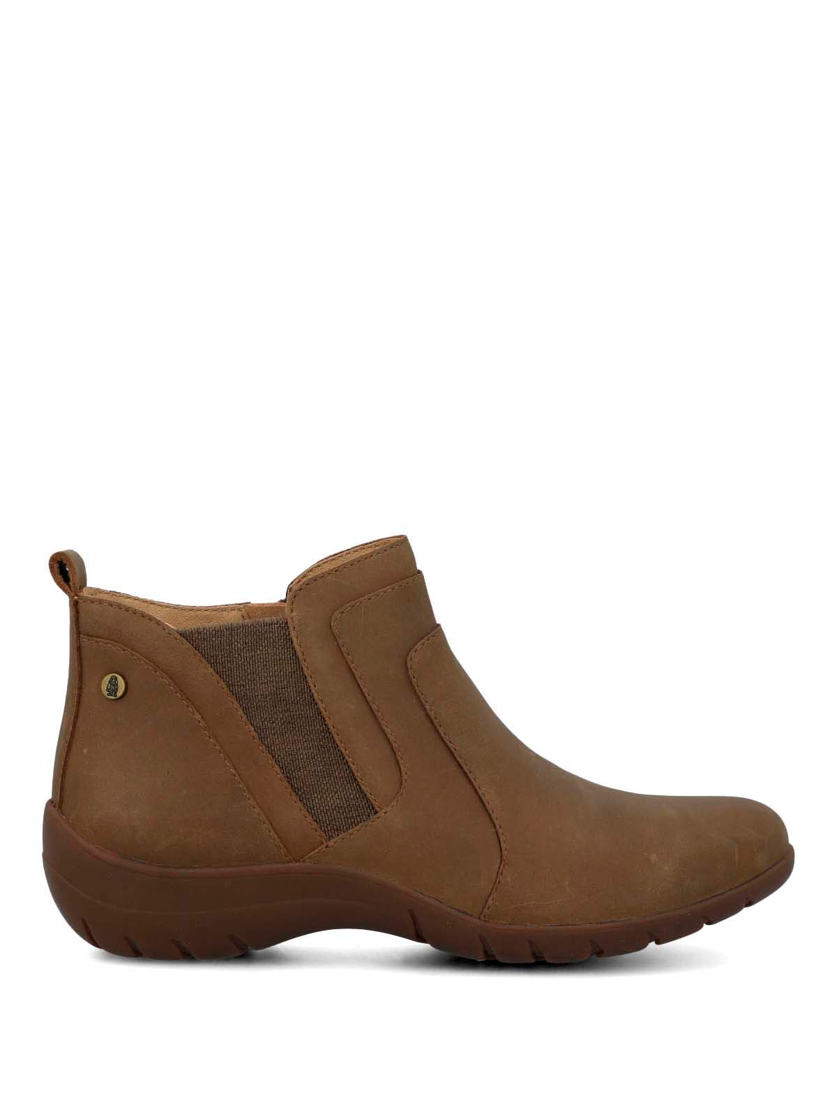 Botin Cuero Mujer Ever Café | Hush Puppies