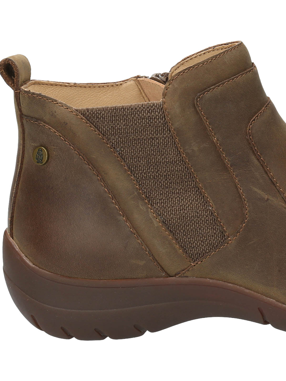 Botin Cuero Mujer Ever Café | Hush Puppies