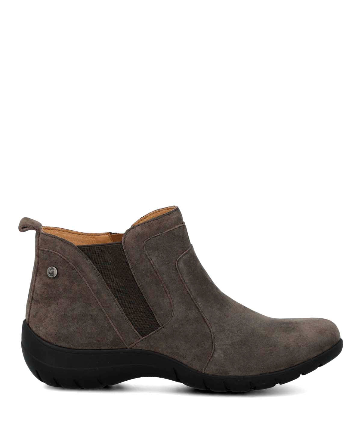 Botin Cuero Mujer Ever Gris