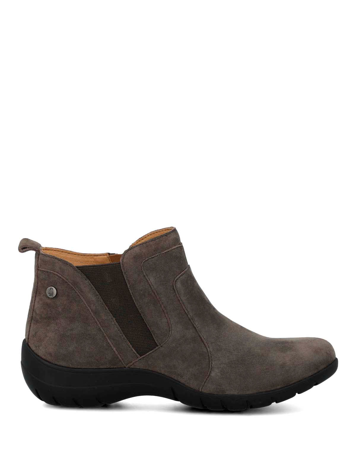 Botin Cuero Mujer Ever Gris