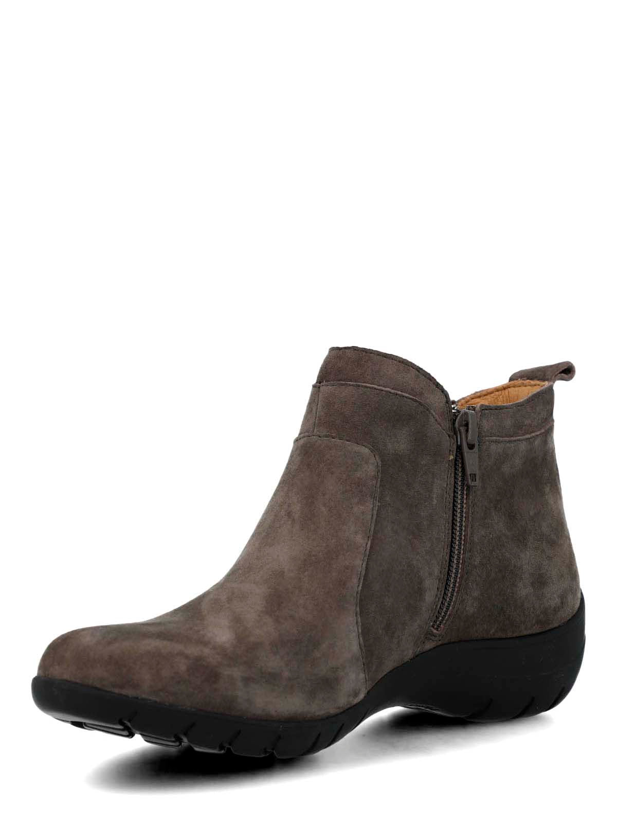 Botin Cuero Mujer Ever Gris