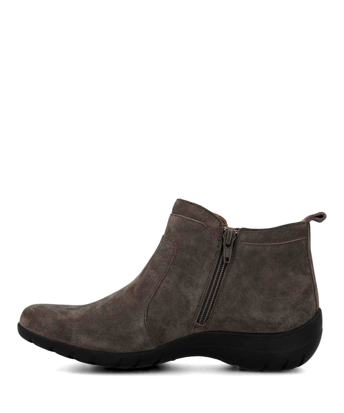 Botin Cuero Mujer Ever Gris
