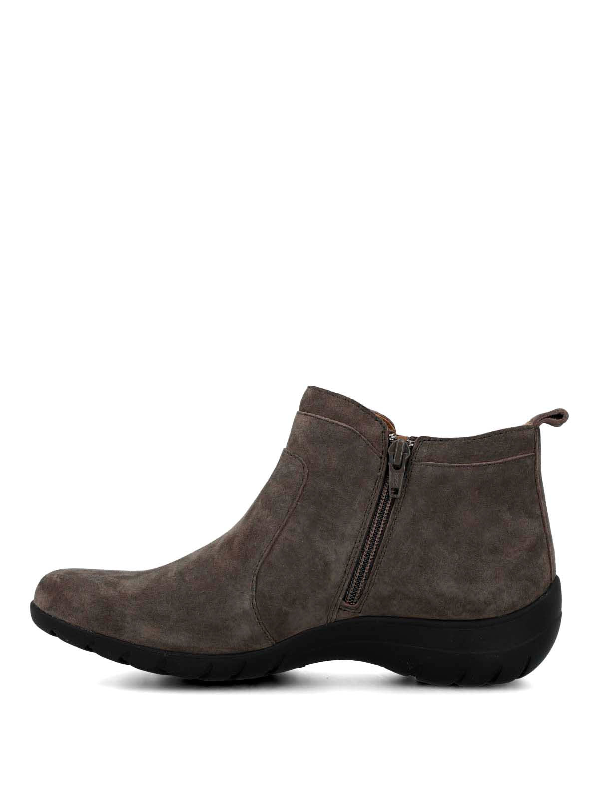 Botin Cuero Mujer Ever Gris