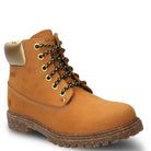 Botin Cuero Mujer Hatton Amarillo