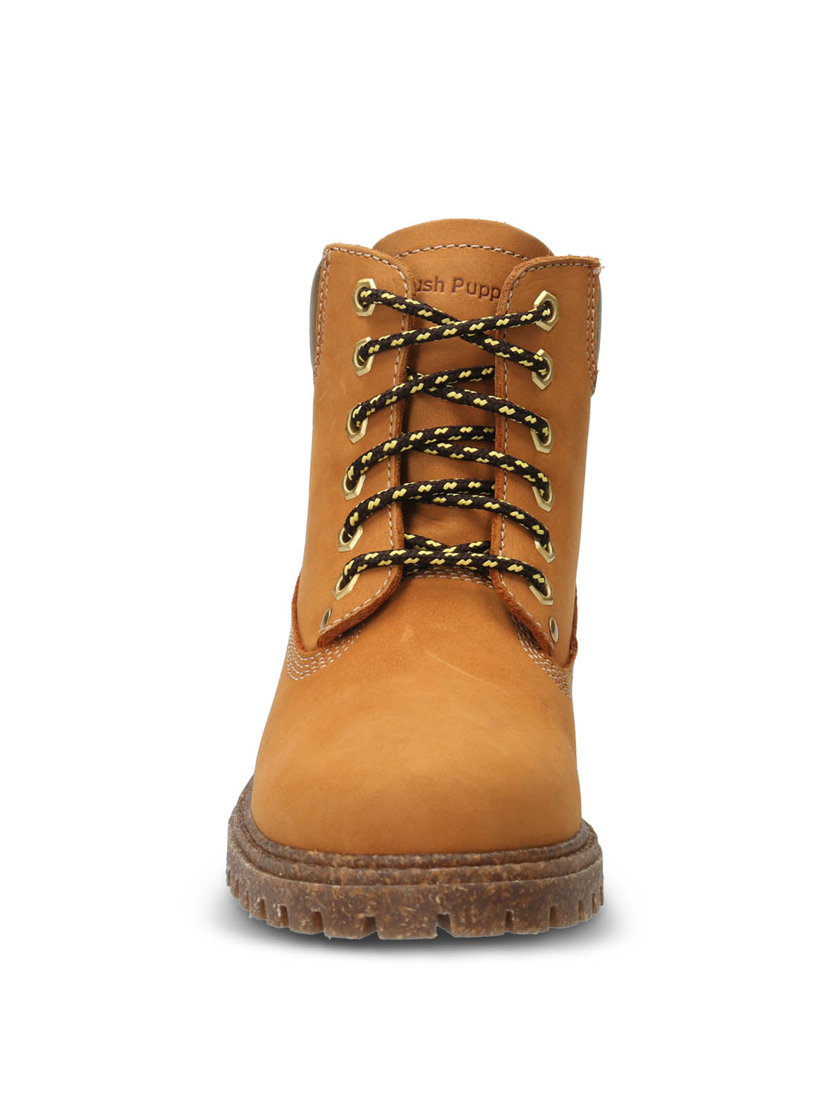 Botin Cuero Mujer Hatton Amarillo