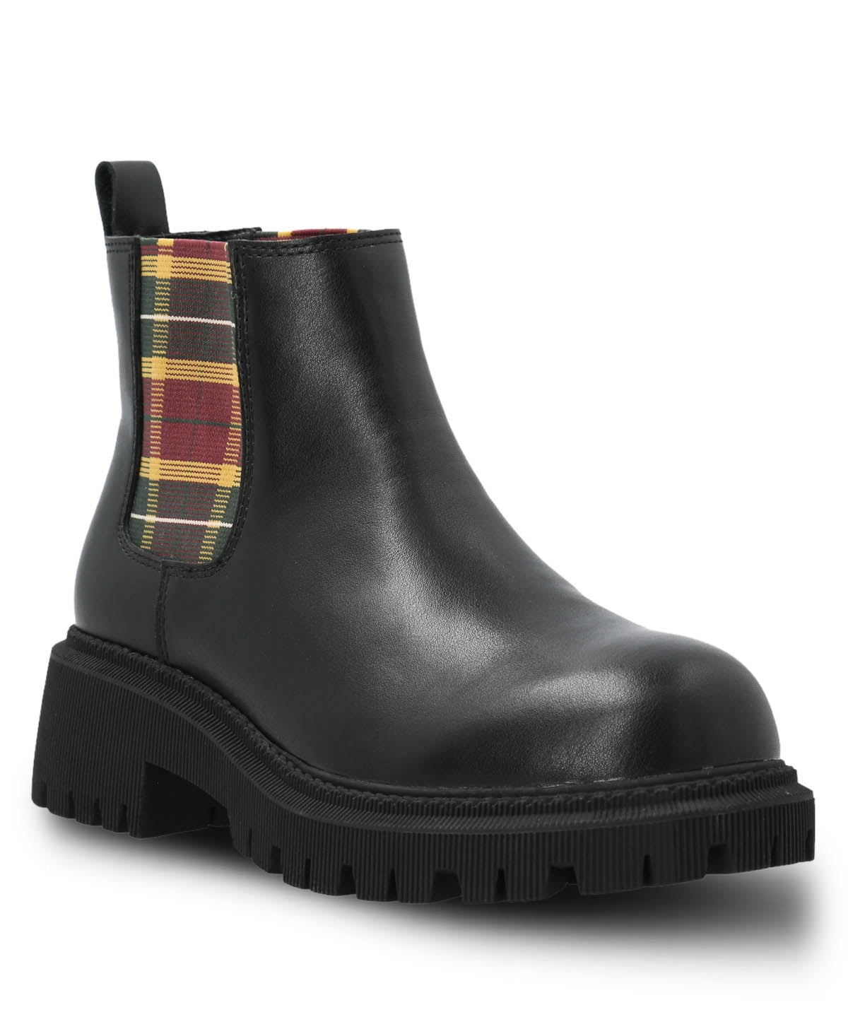 Botin Cuero Mujer Lacock Negro