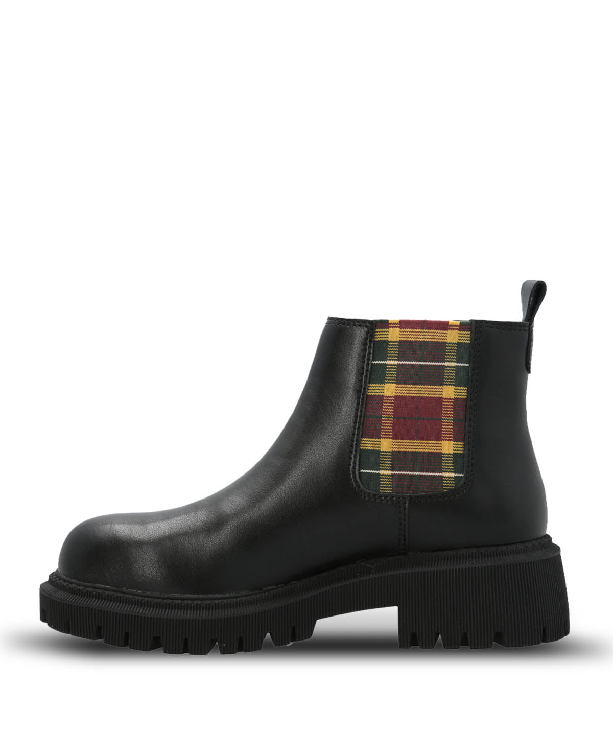 Botin Cuero Mujer Lacock Negro