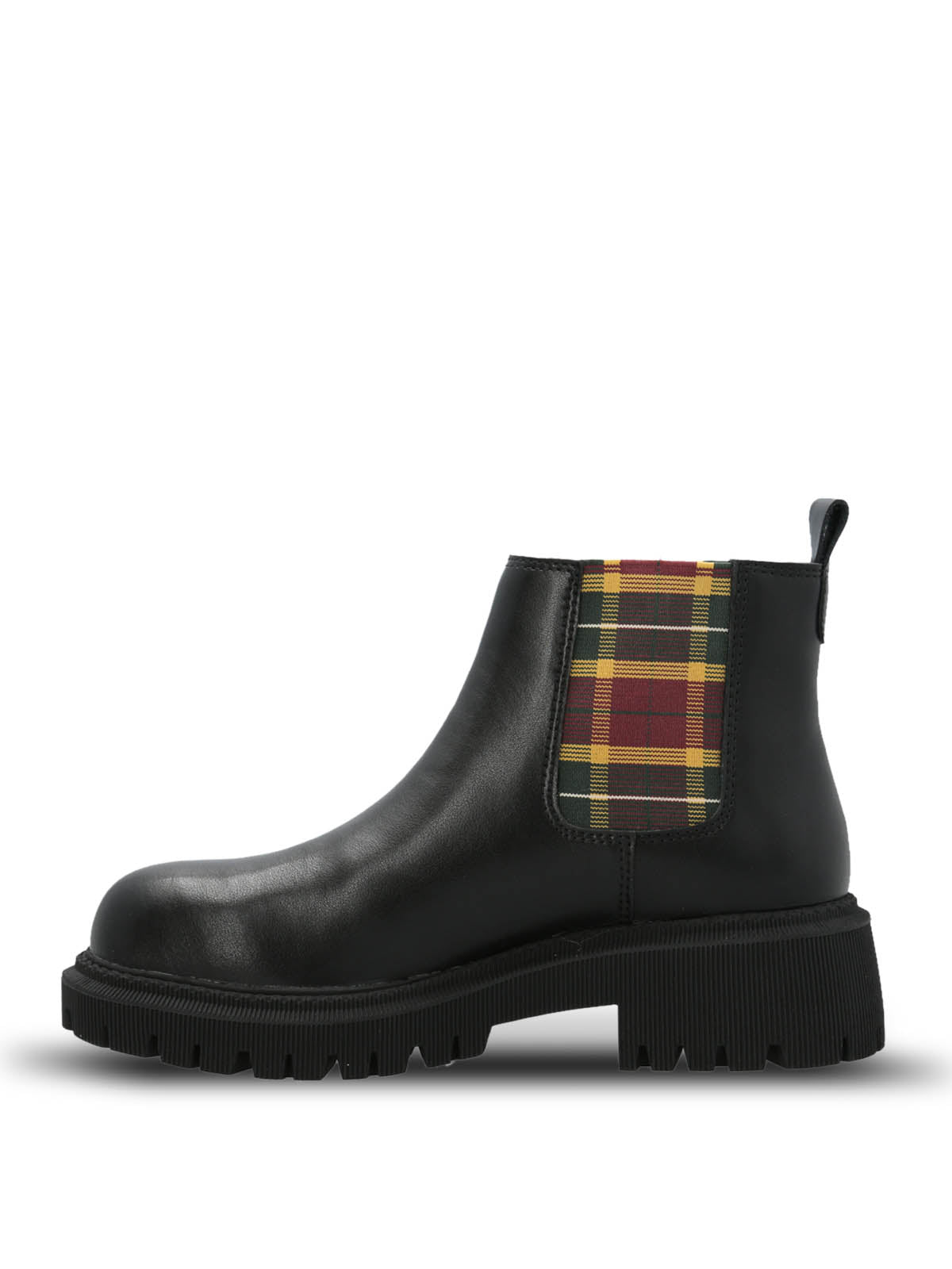 Botin Cuero Mujer Lacock Negro