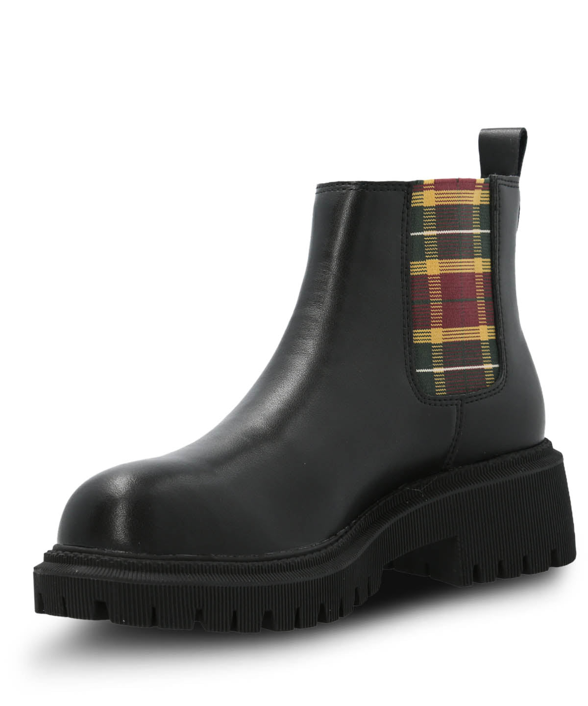 Botin Cuero Mujer Lacock Negro