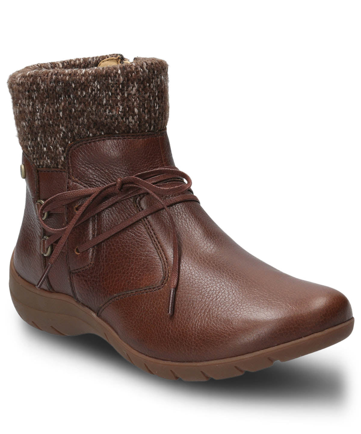 Botin Cuero Mujer Malmo Ii Café