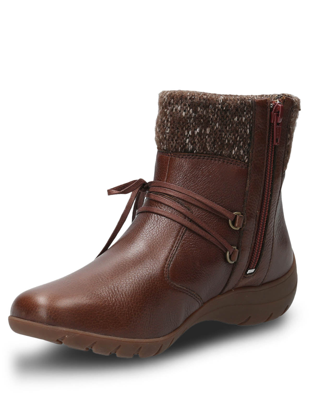 Botin Cuero Mujer Malmo Ii Café