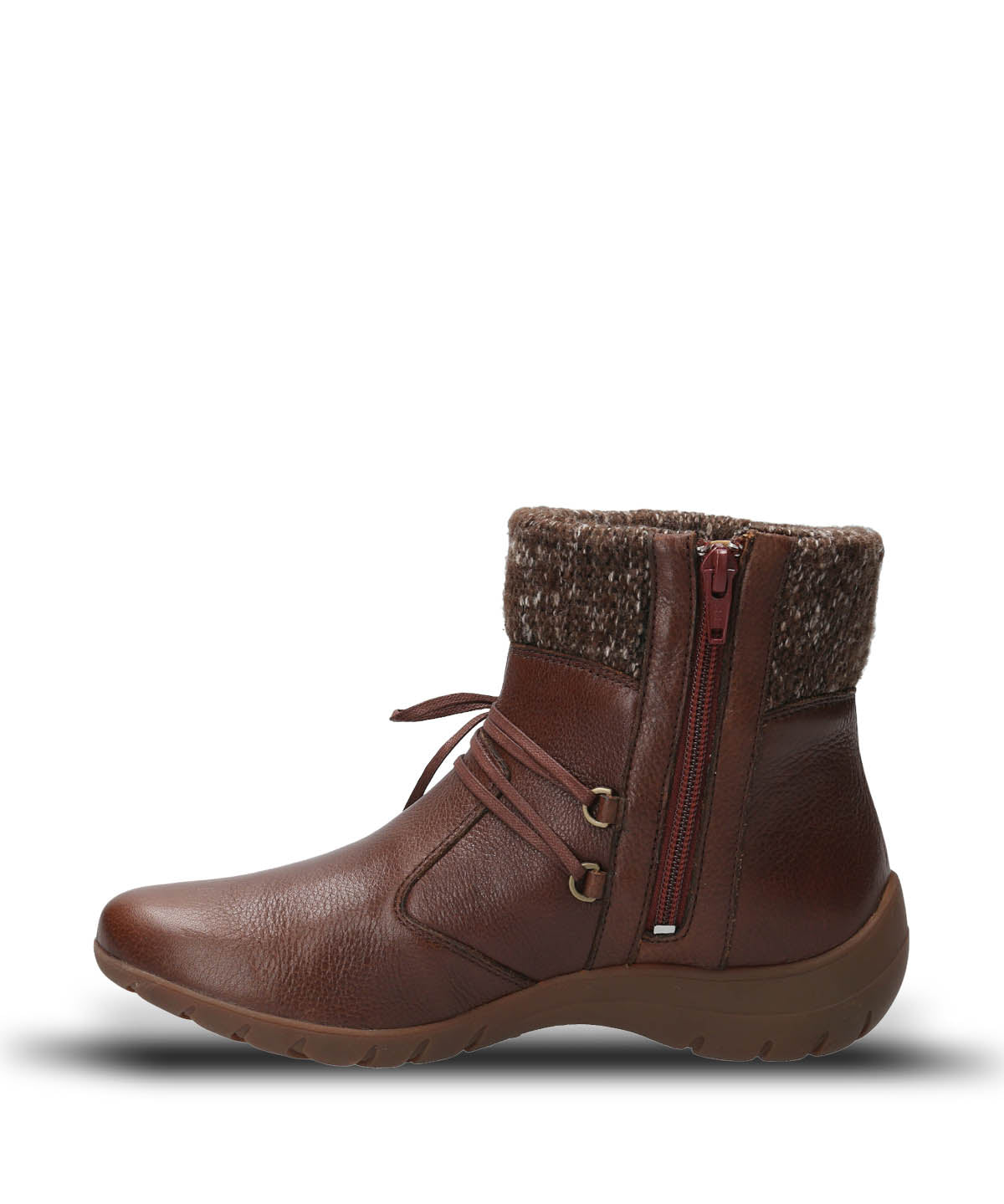 Botin Cuero Mujer Malmo Ii Café