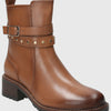 Botin Cuero Mujer Mitre Café