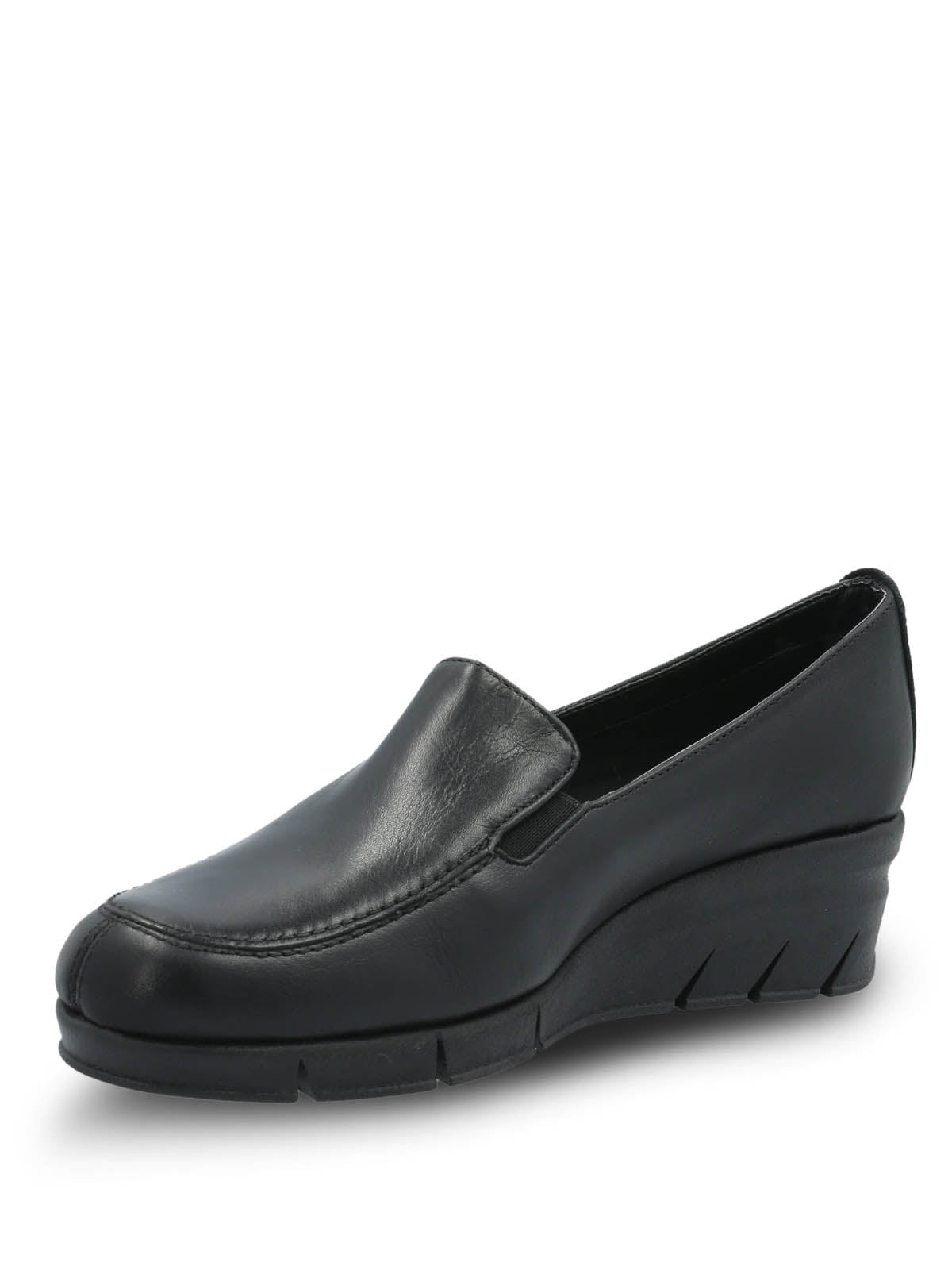 Zapato Cuero Mujer Huge Grant Too Negro | Hush Puppies