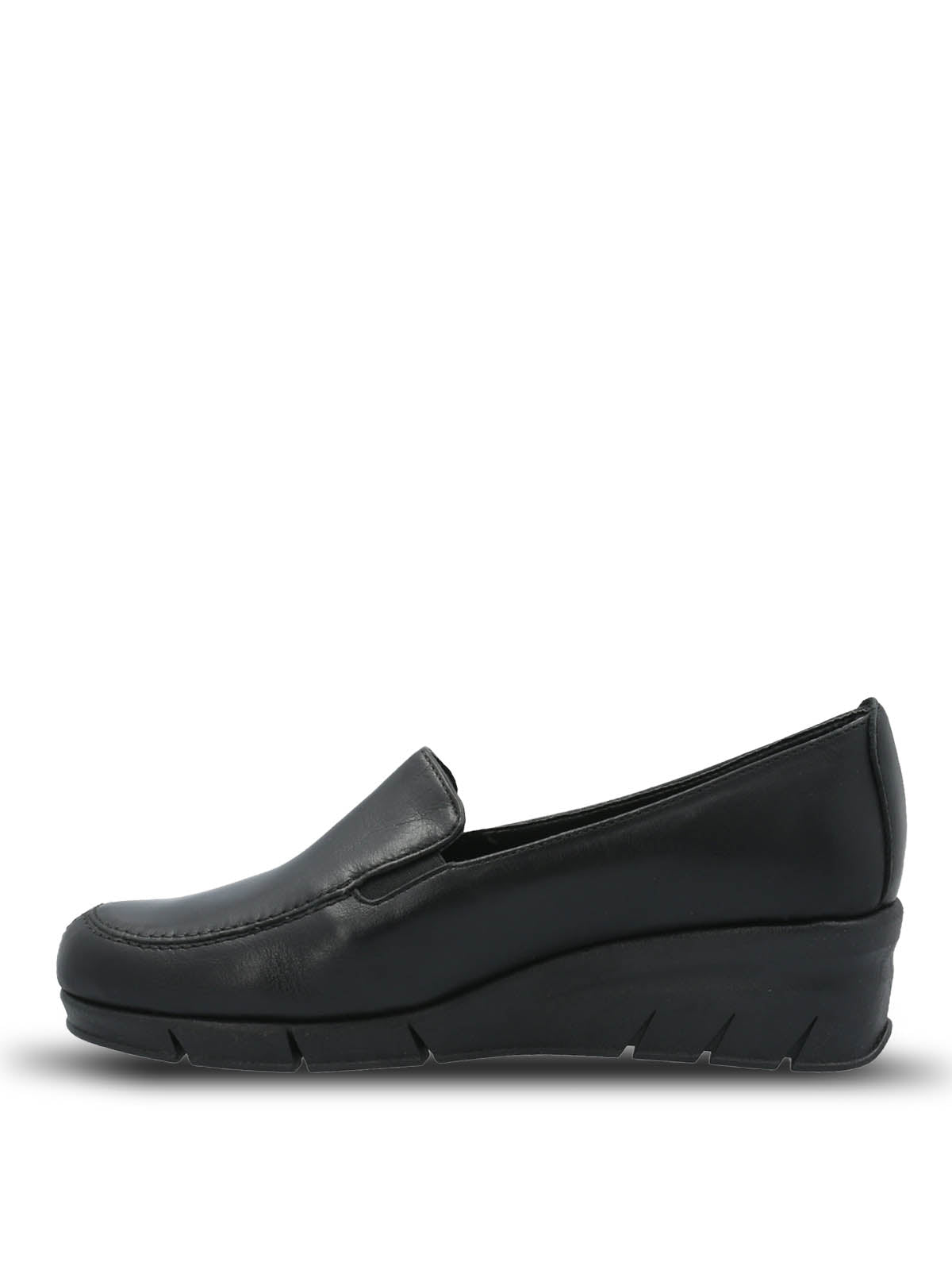 Zapato Cuero Mujer Huge Grant Too Negro | Hush Puppies