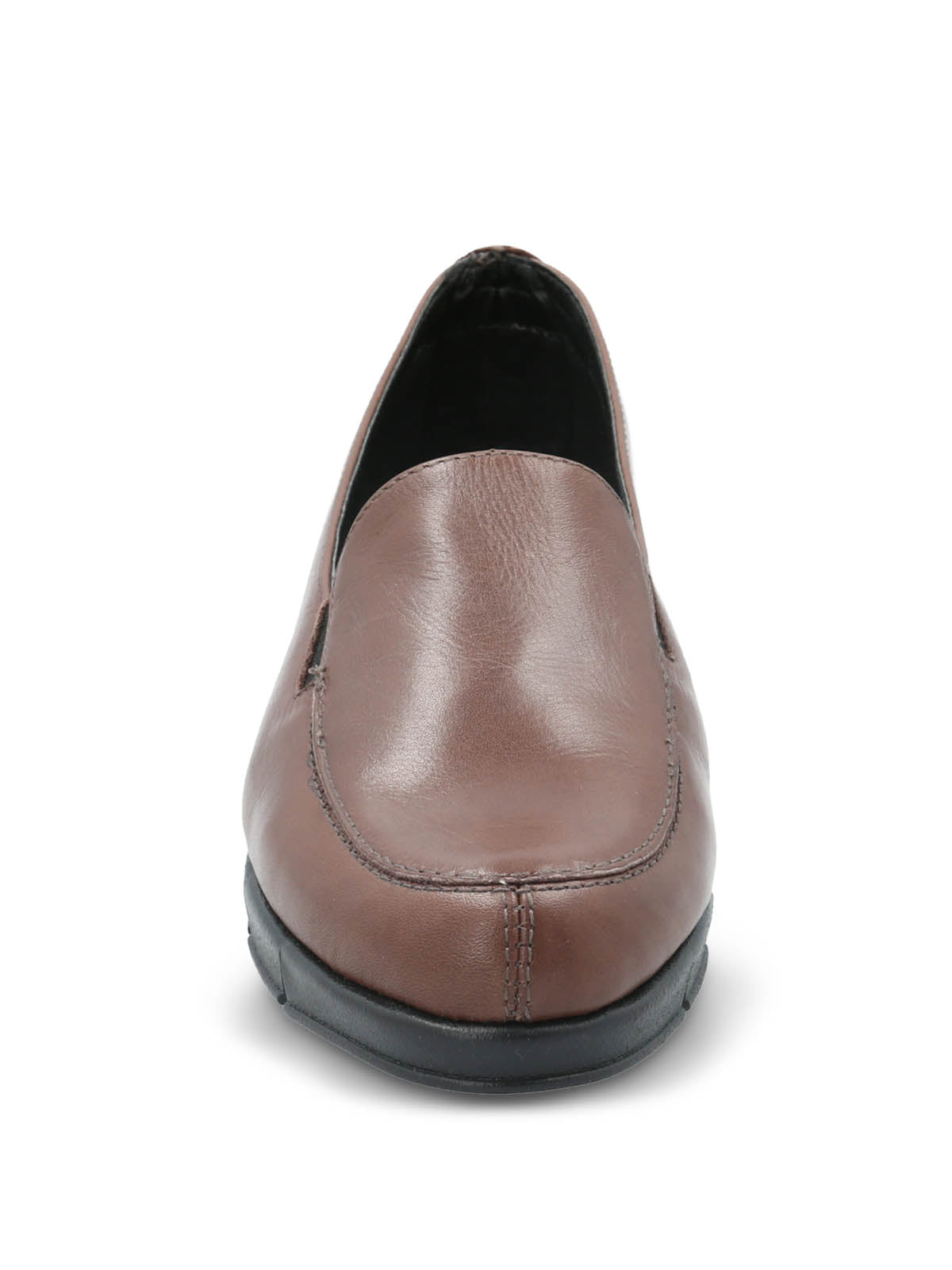 Zapato Cuero Mujer Huge Grant Too Café | Hush Puppies