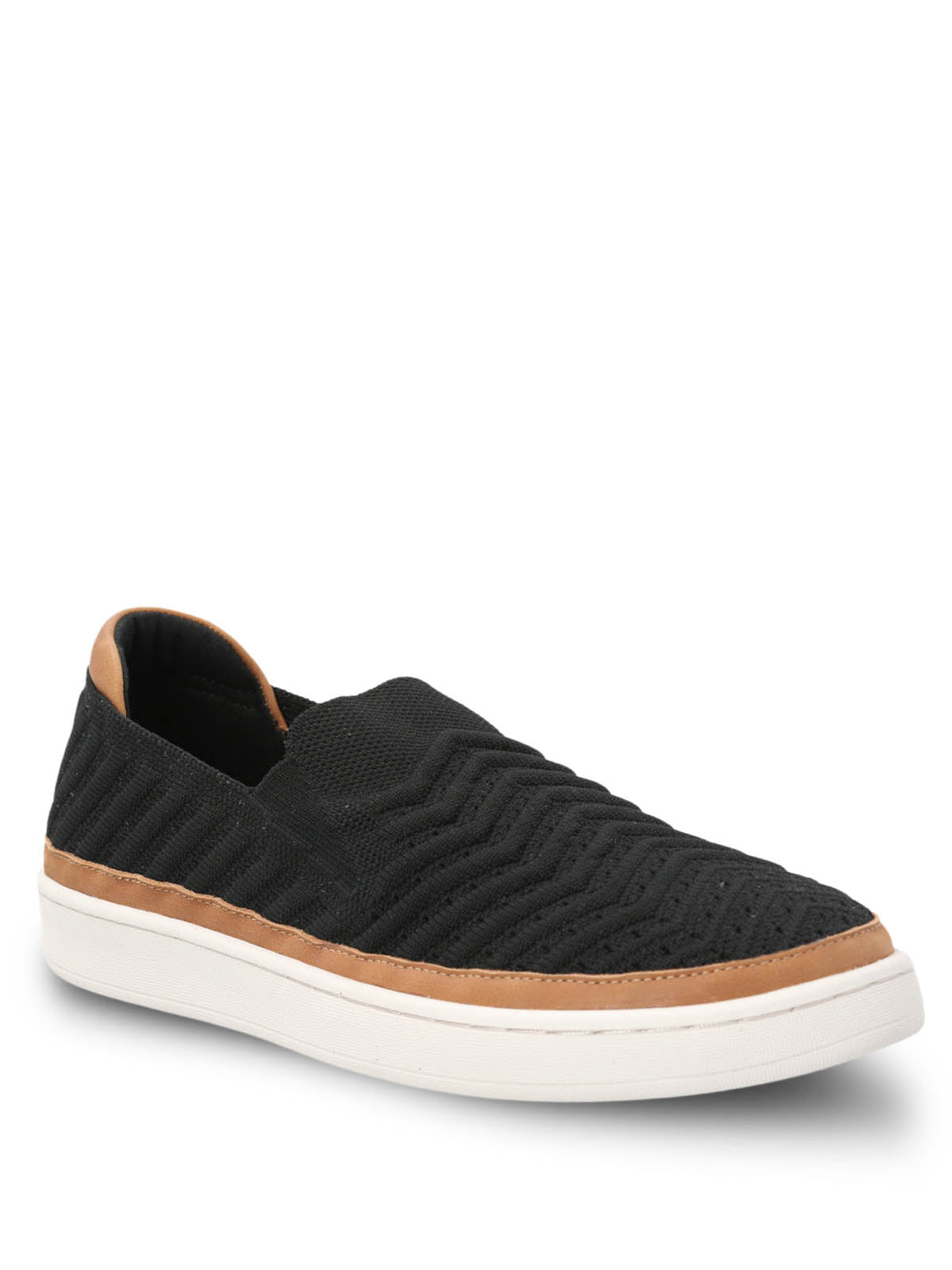 Zapatilla Knit Mujer Trento Negro
