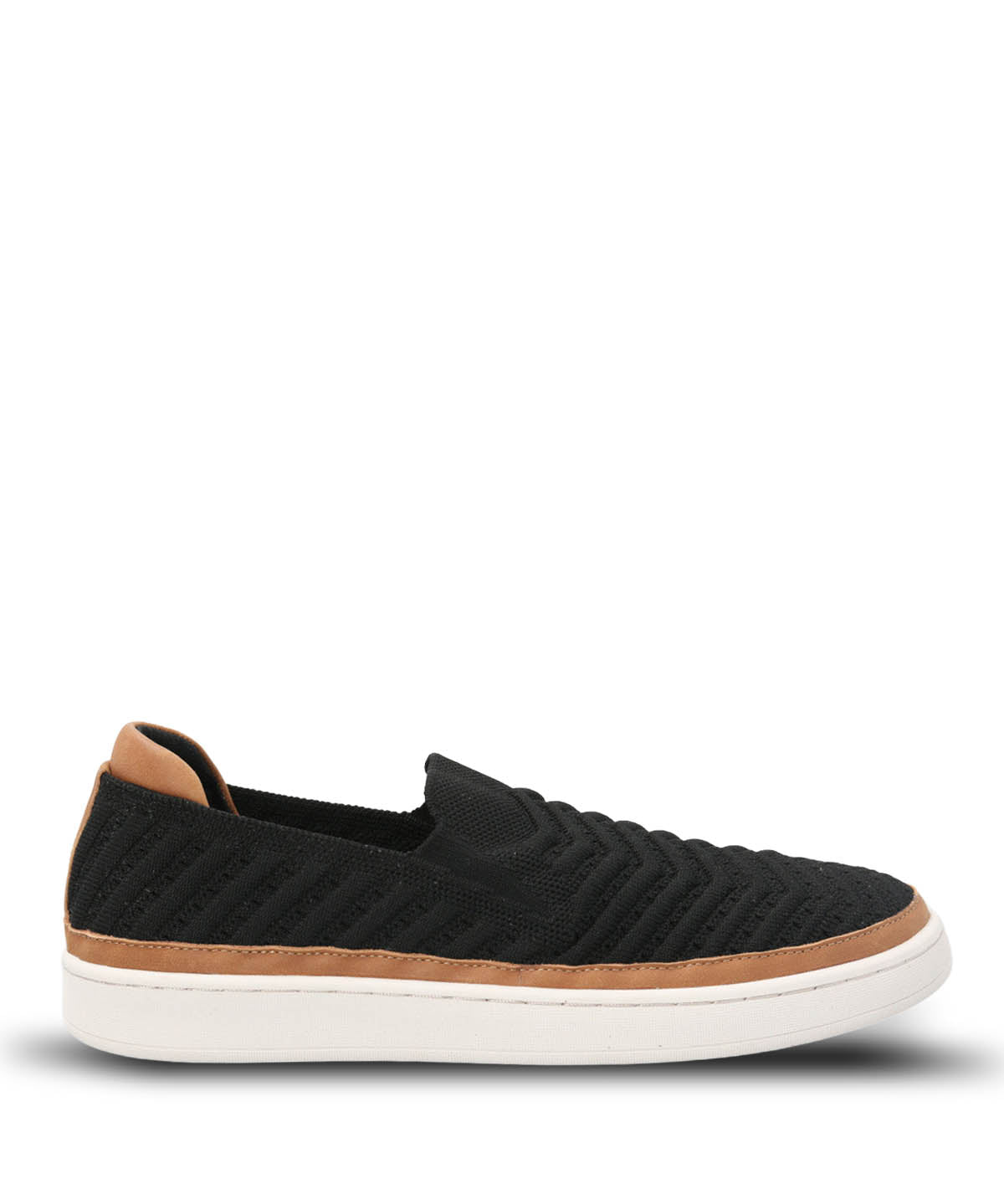 Zapatilla Knit Mujer Trento Negro