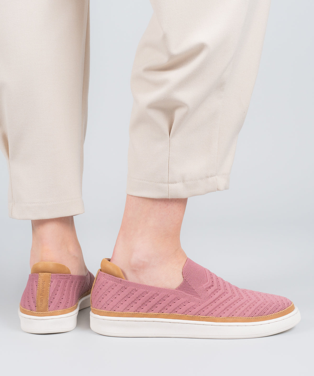 Zapatilla Knit Mujer Trento Rosado