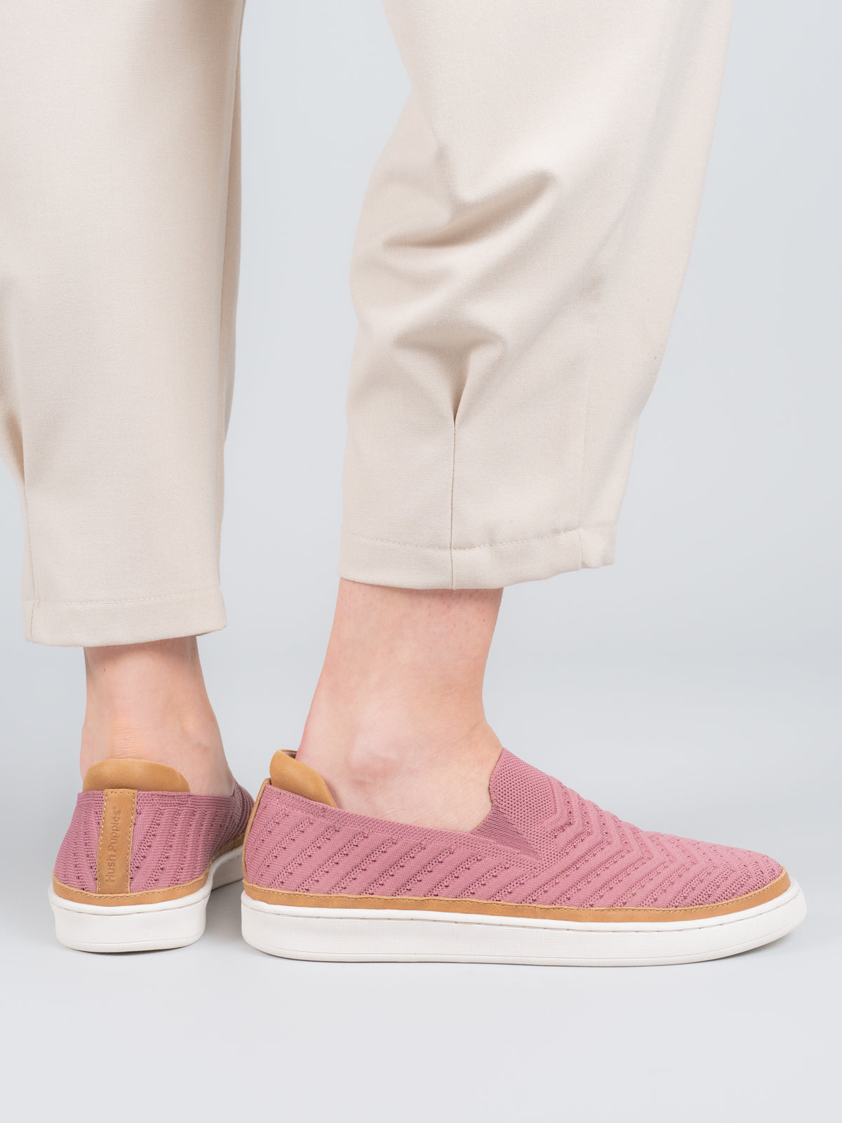 Zapatilla Knit Mujer Trento Rosado