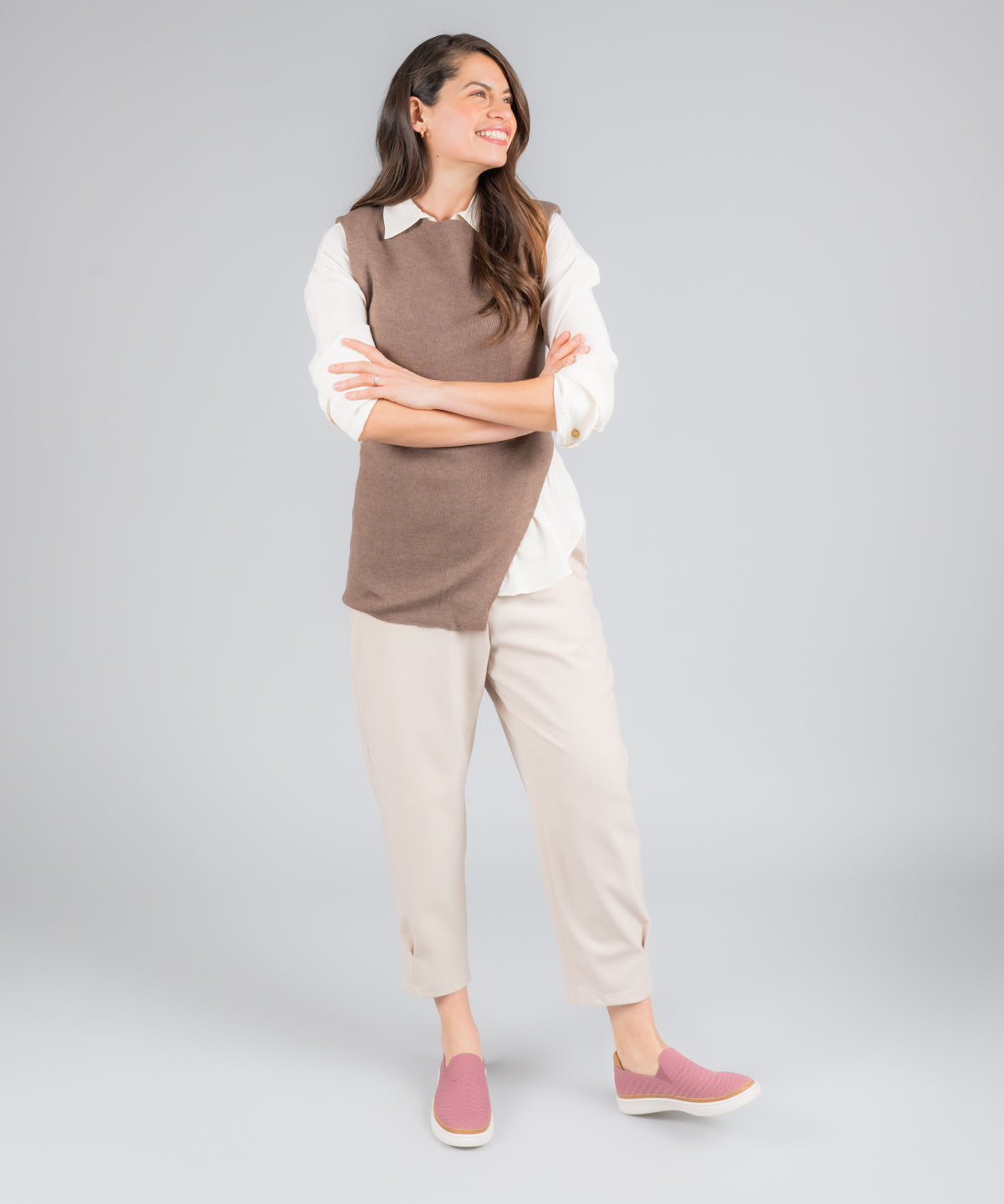 Zapatilla Knit Mujer Trento Rosado