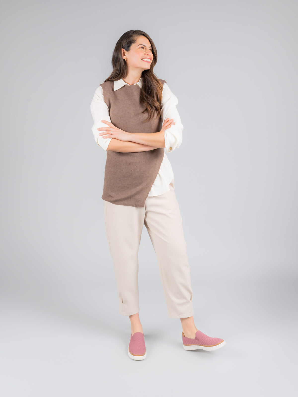 Zapatilla Knit Mujer Trento Rosado