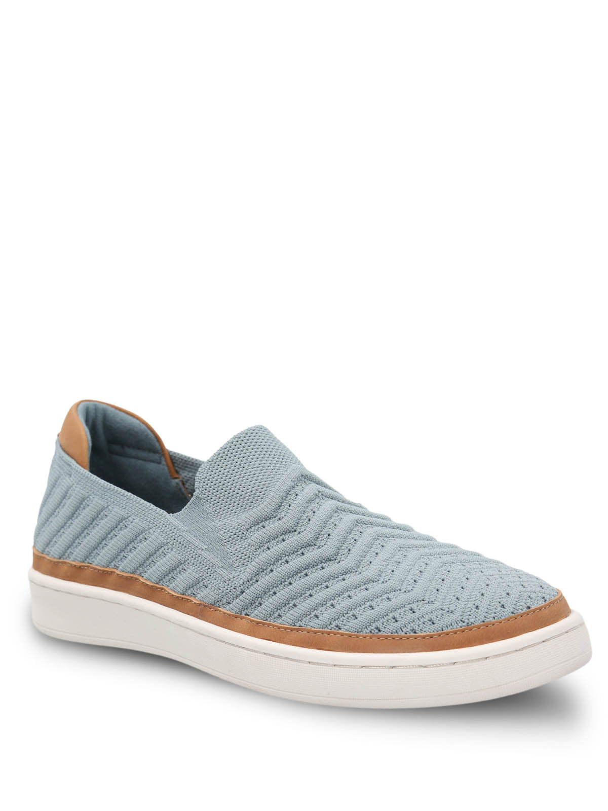 Zapatilla Knit Mujer Trento Celeste