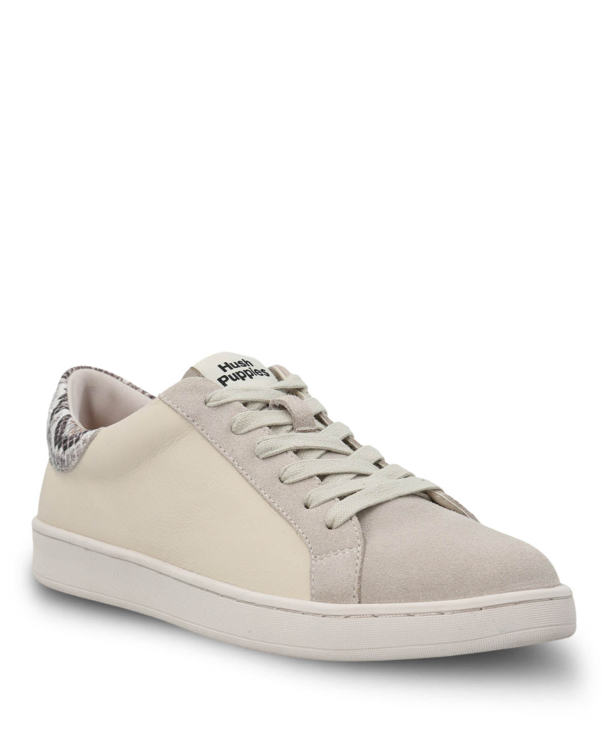 Zapatilla Cuero Mujer Merano Beige Hush Puppies