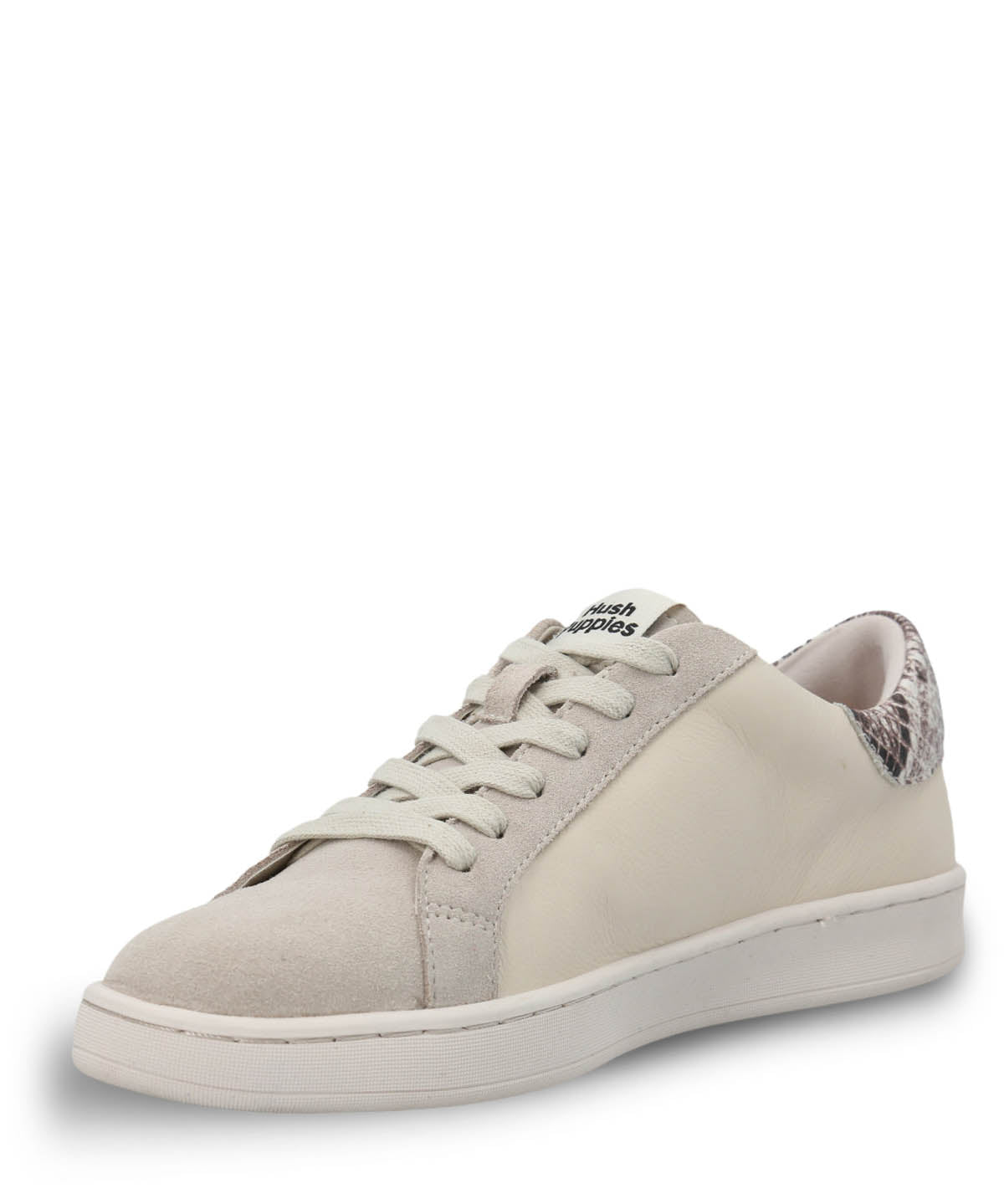 Zapatilla Cuero Mujer Merano Beige Hush Puppies