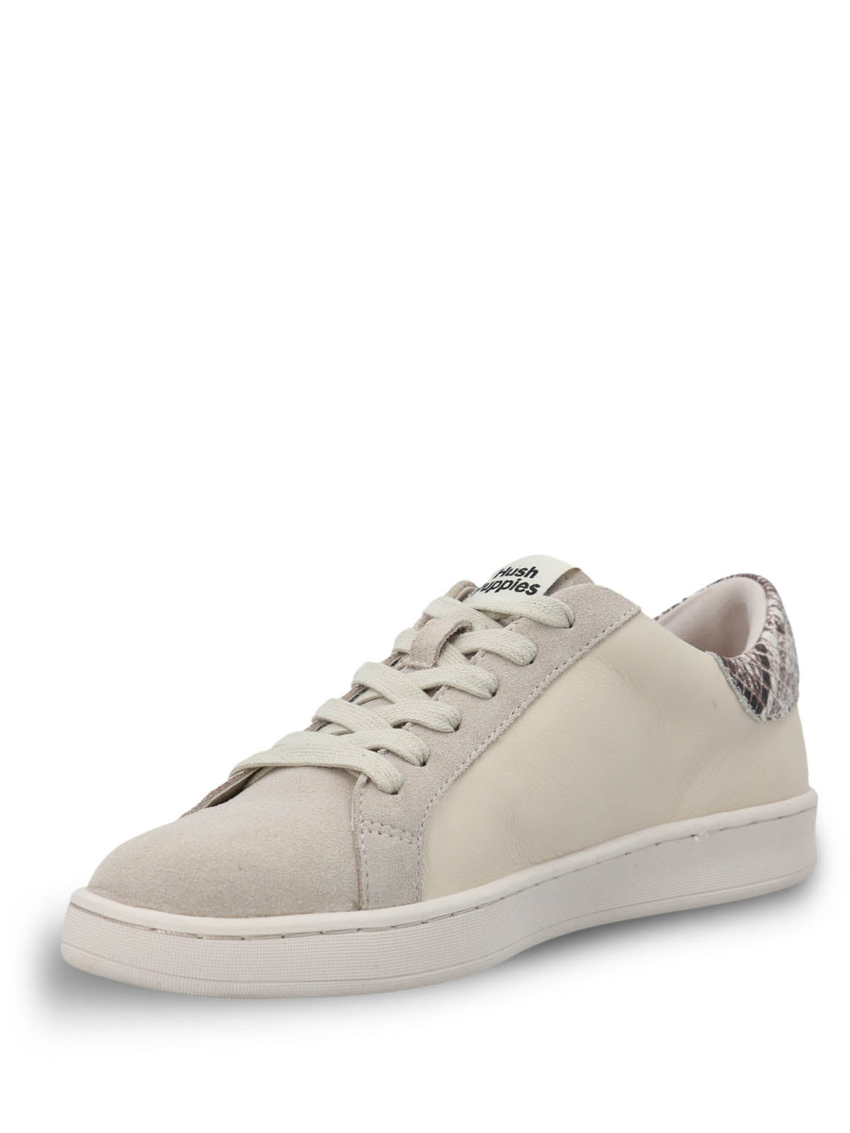 Zapatilla Cuero Mujer Merano Beige Hush Puppies