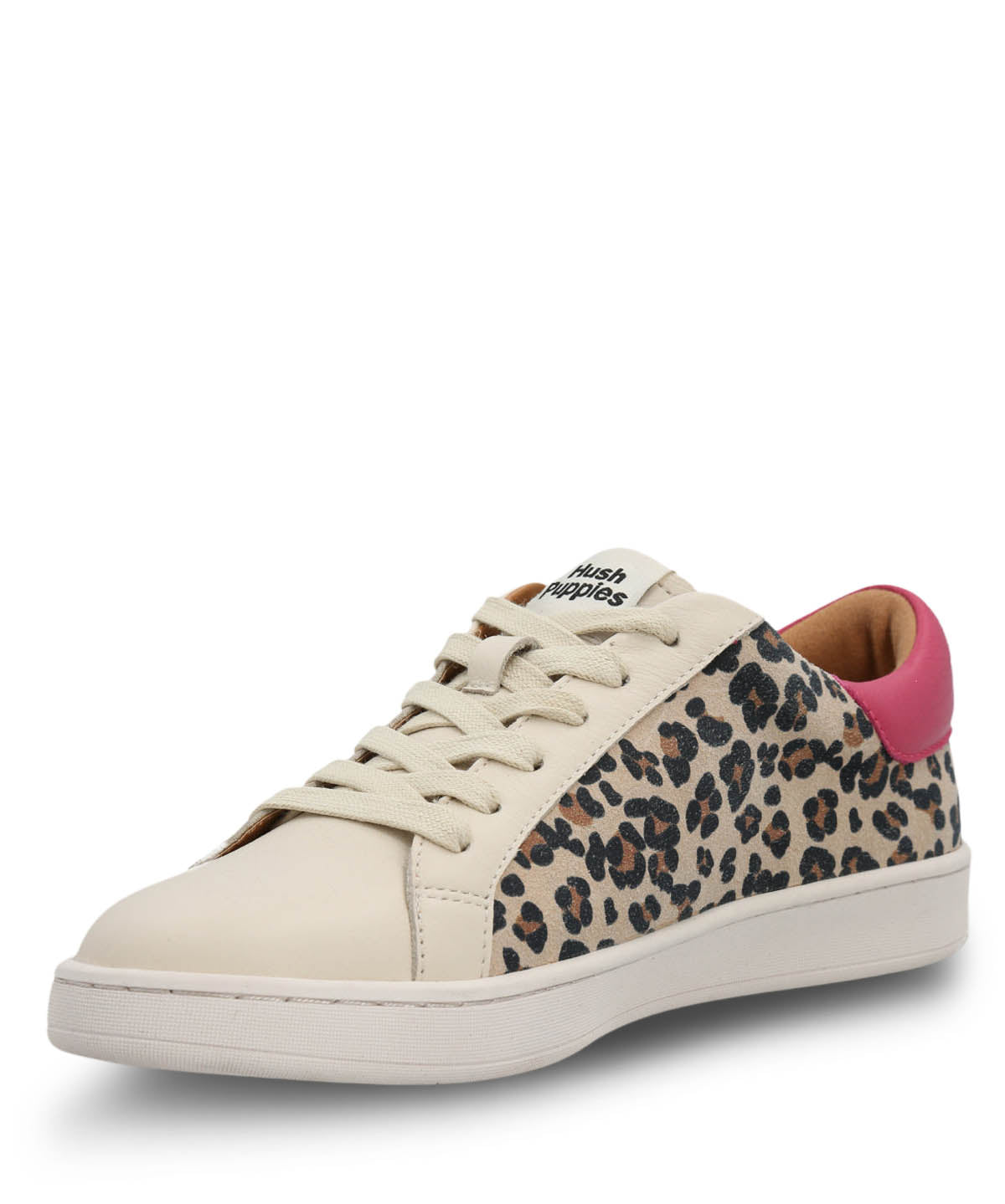 Zapatilla Cuero Mujer Merano Animal Print Hush Puppies