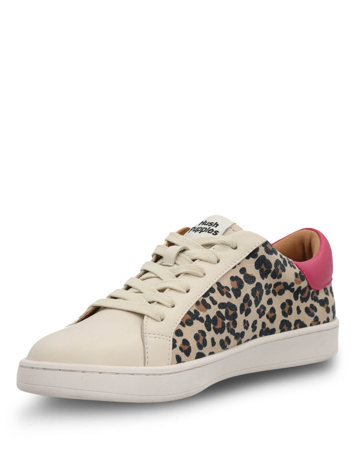 Zapatilla Cuero Mujer Merano Animal Print Hush Puppies