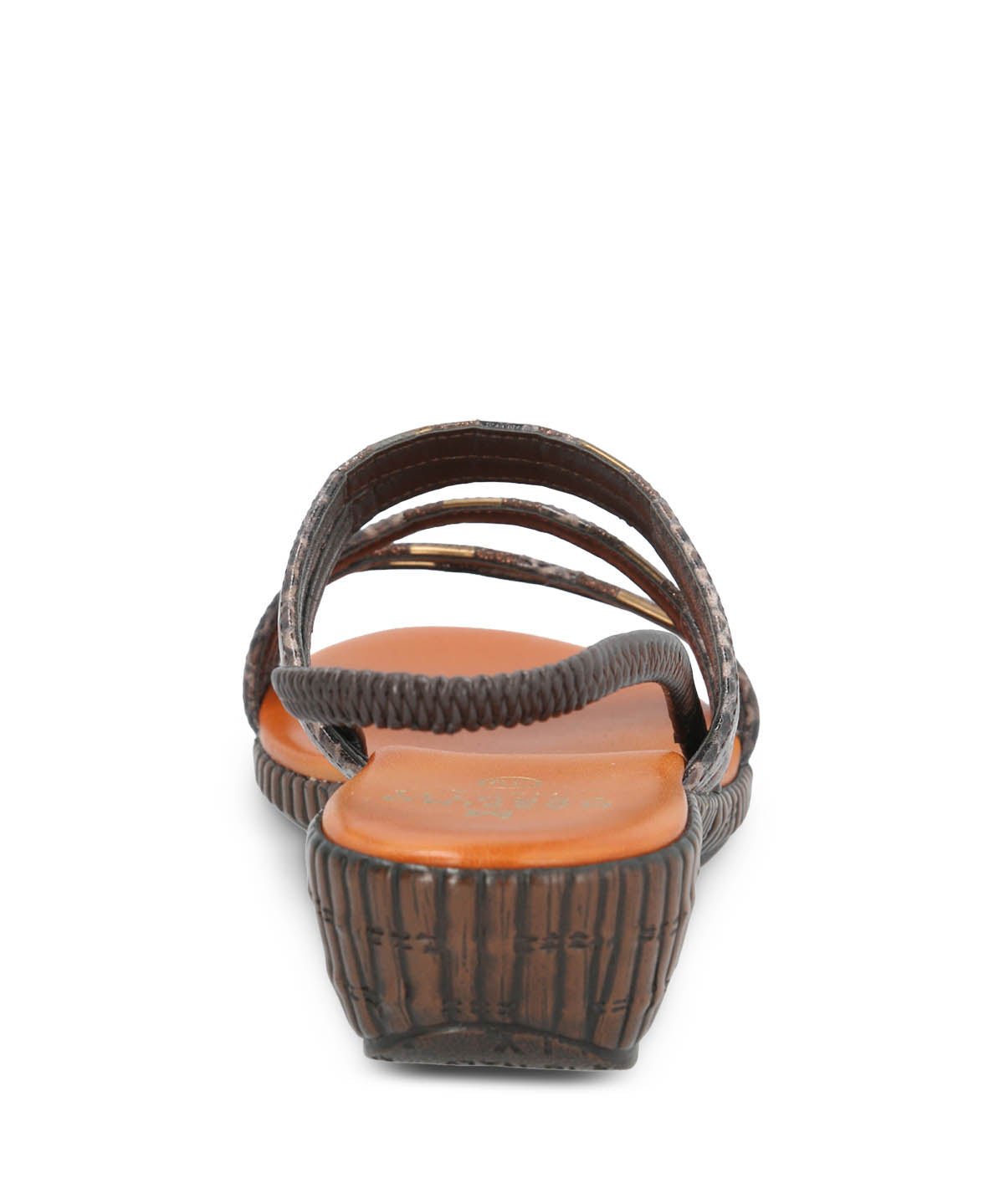 Sandalia Mujer Sora Café Oscuro