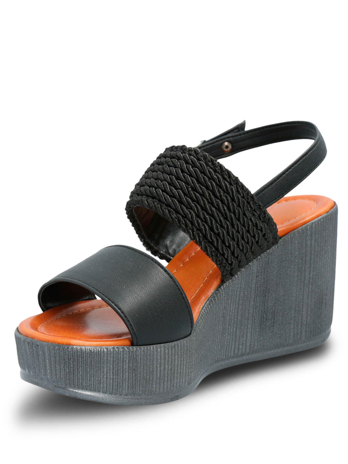 Sandalia Mujer Piera Negro | Hush Puppies