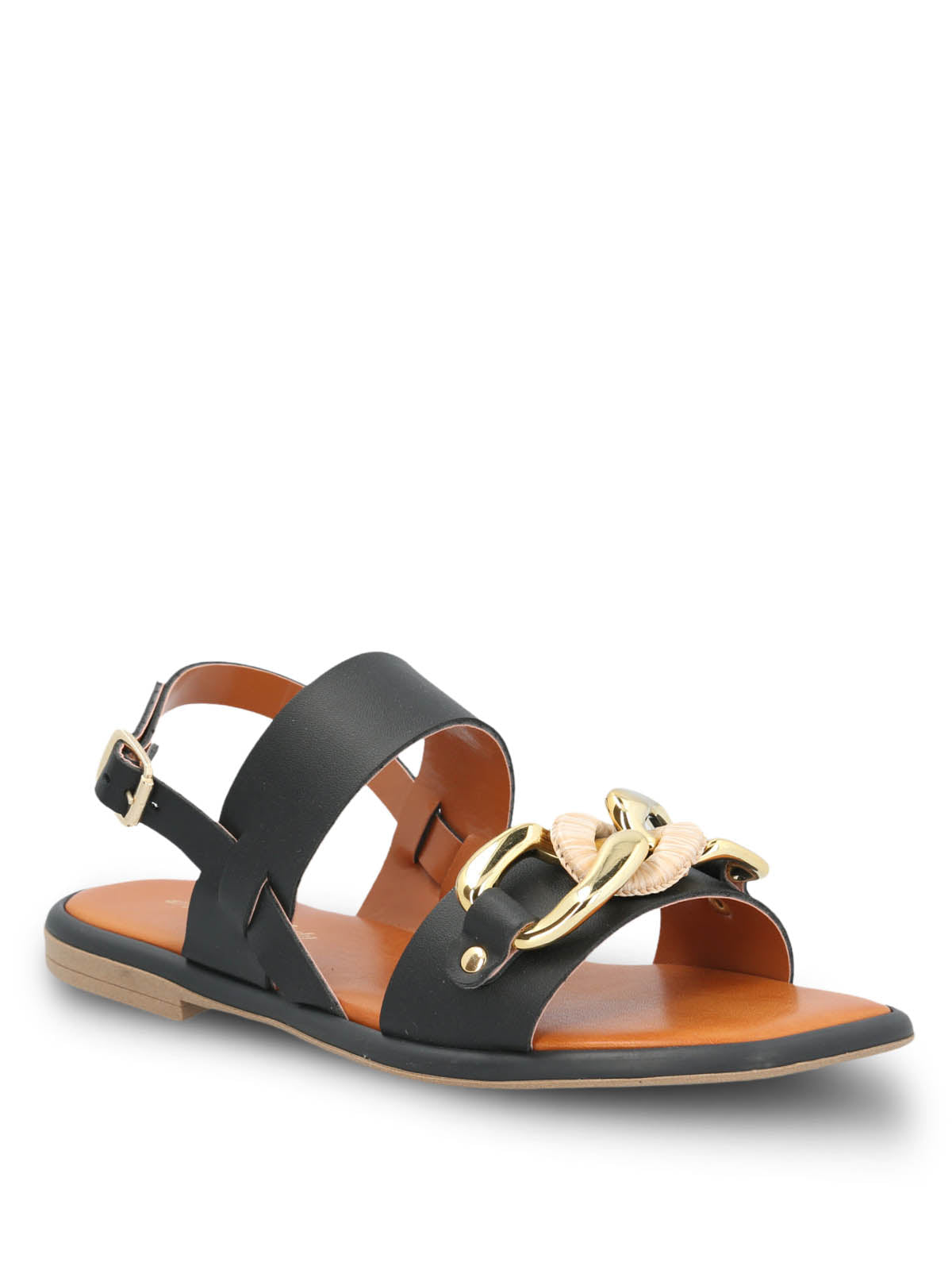 Sandalia Mujer Amedea Negro