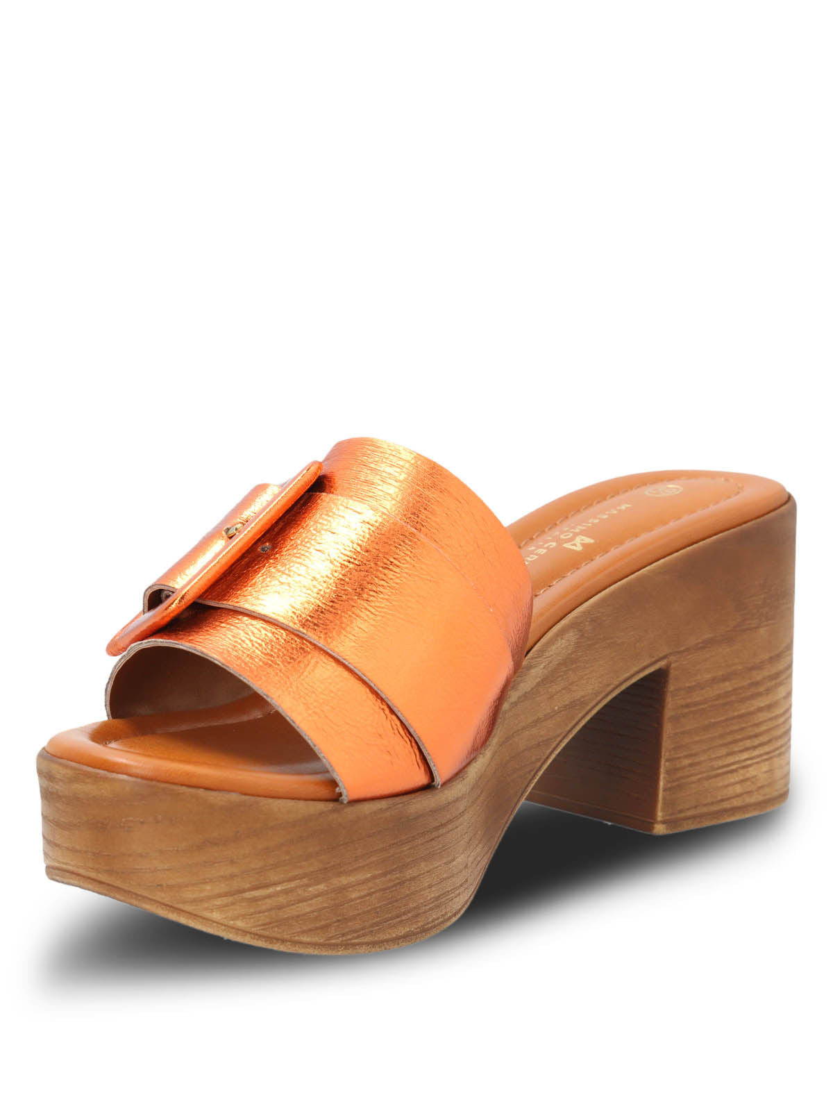 Sandalia Mujer Donnias Naranja