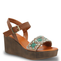 Sandalia Mujer Giorgia Café