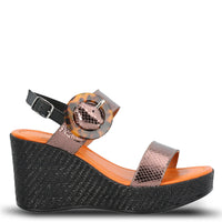 Sandalia Mujer Gina Gris | Hush Puppies