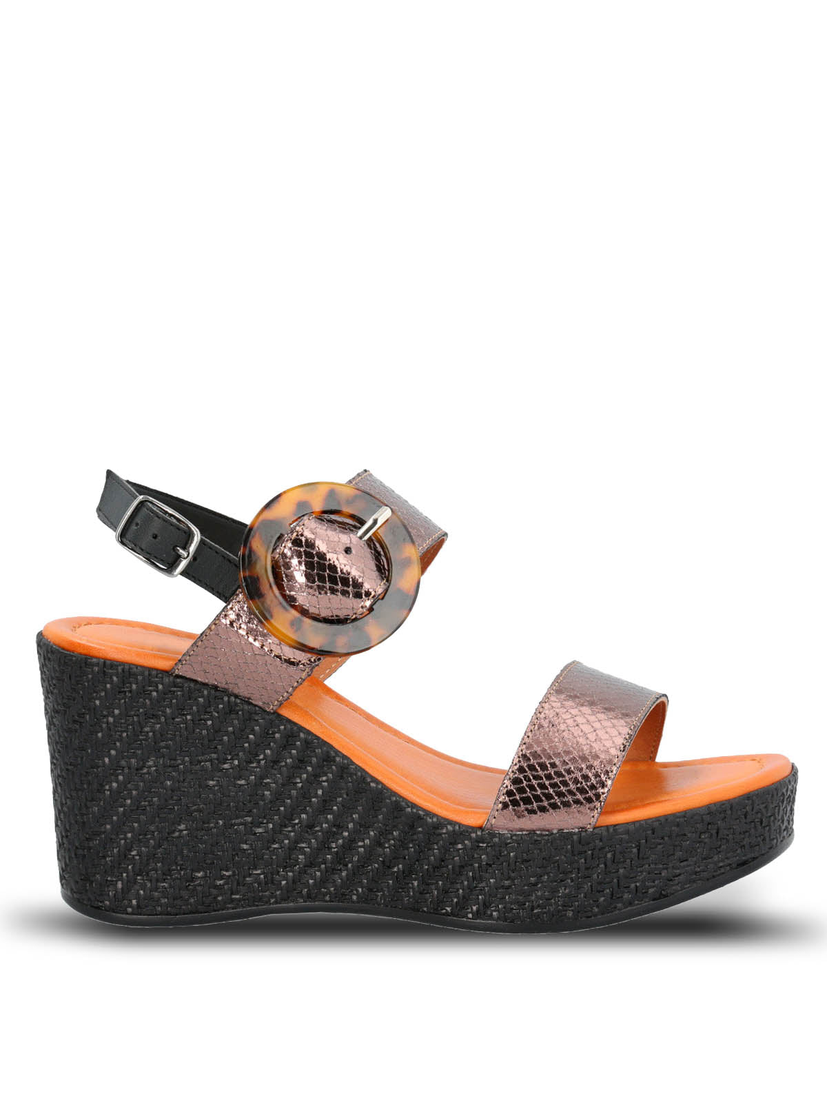 Sandalia Mujer Gina Gris | Hush Puppies