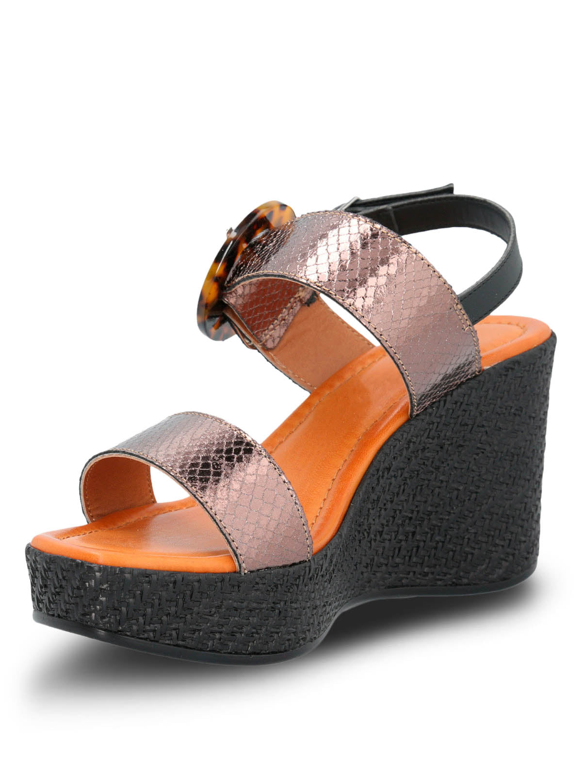 Sandalia Mujer Gina Gris | Hush Puppies