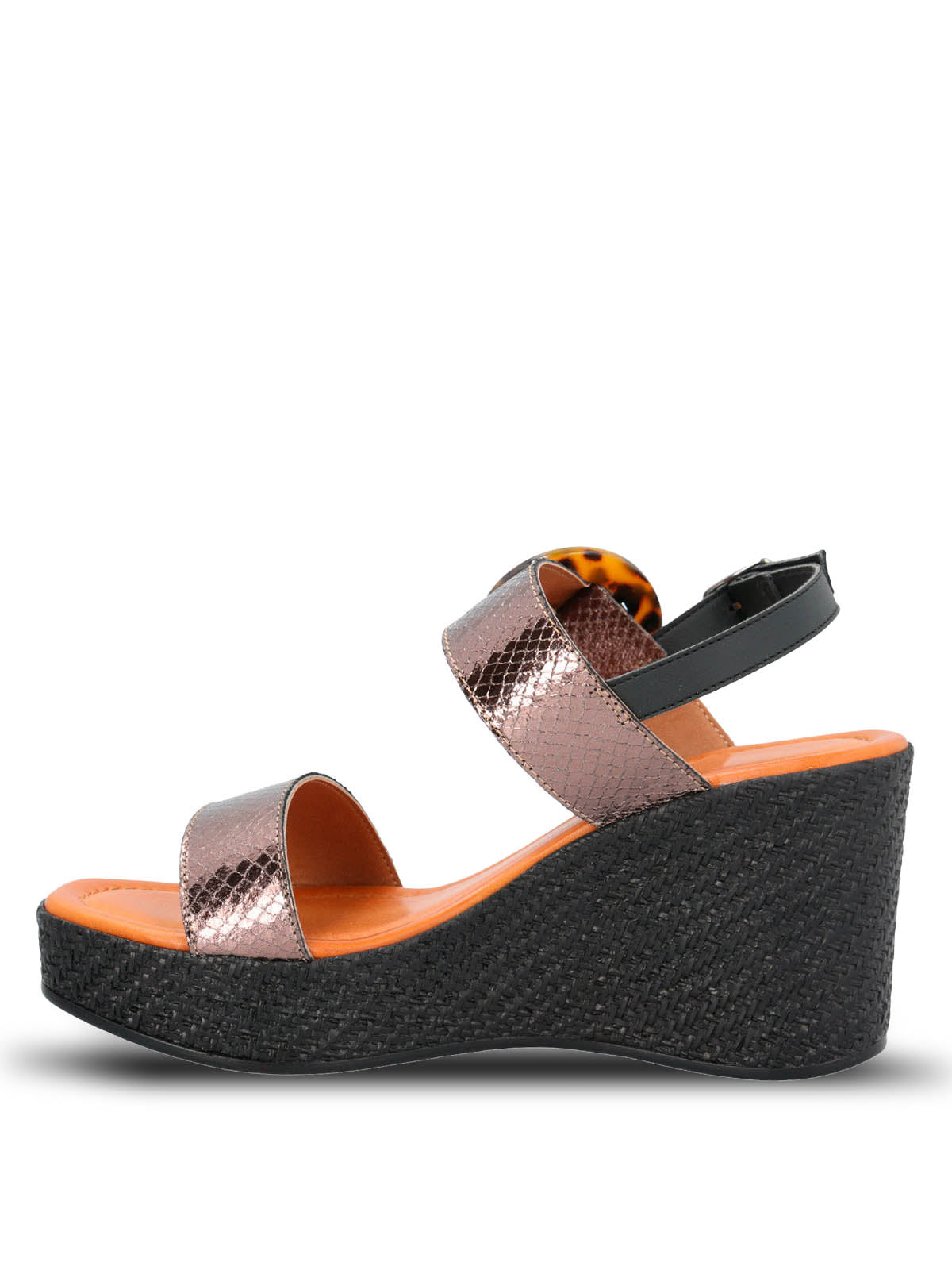 Sandalia Mujer Gina Gris | Hush Puppies