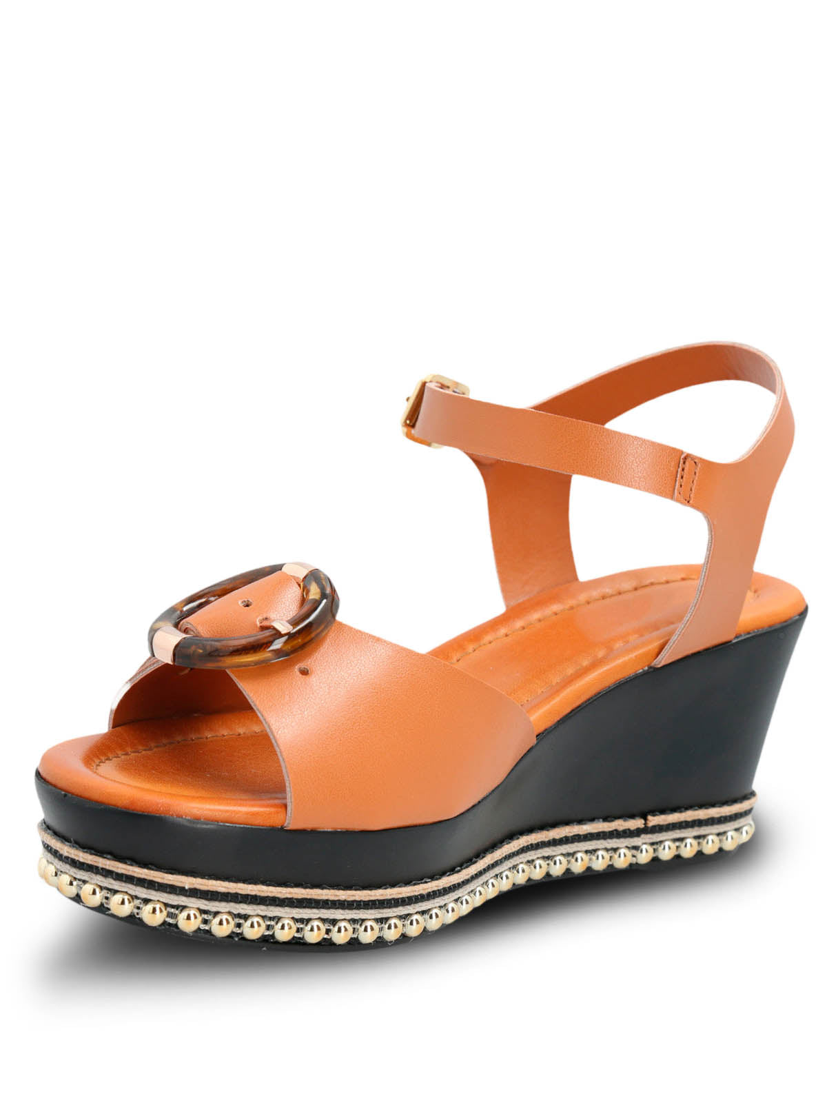 Sandalia Mujer Fiametta Café