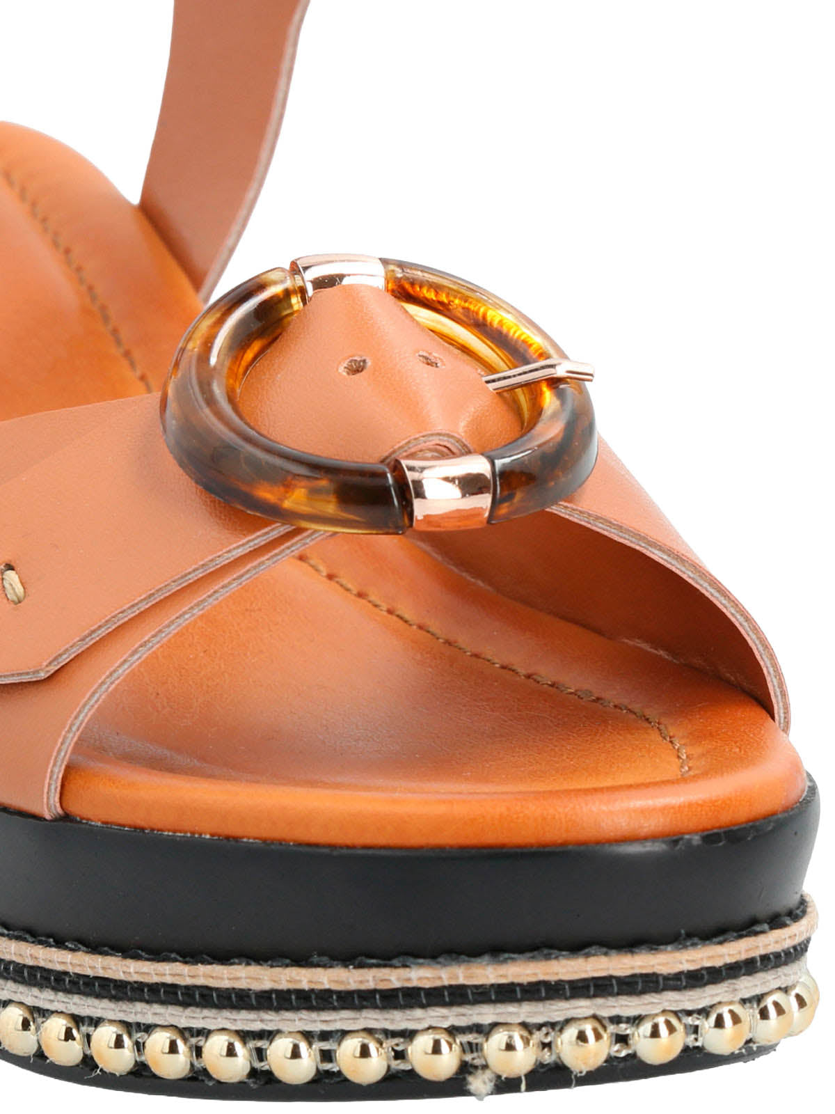 Sandalia Mujer Fiametta Café