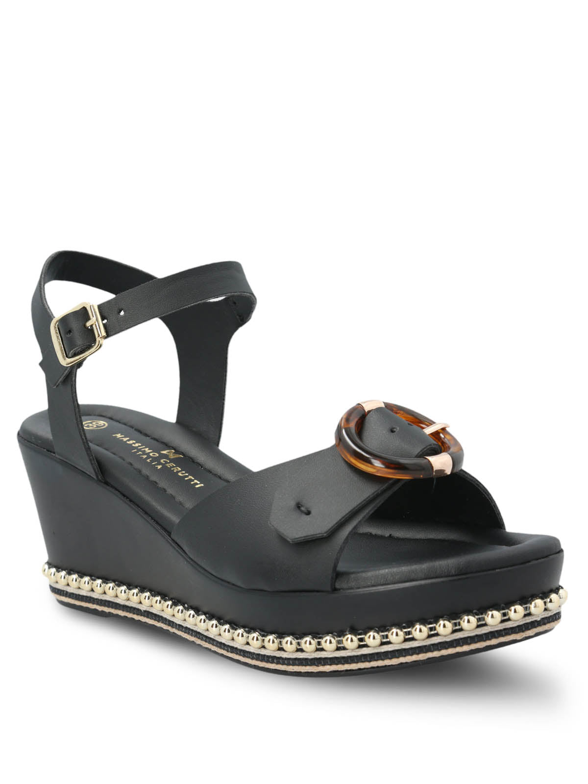 Sandalia Mujer Fiametta Negro | Hush Puppies