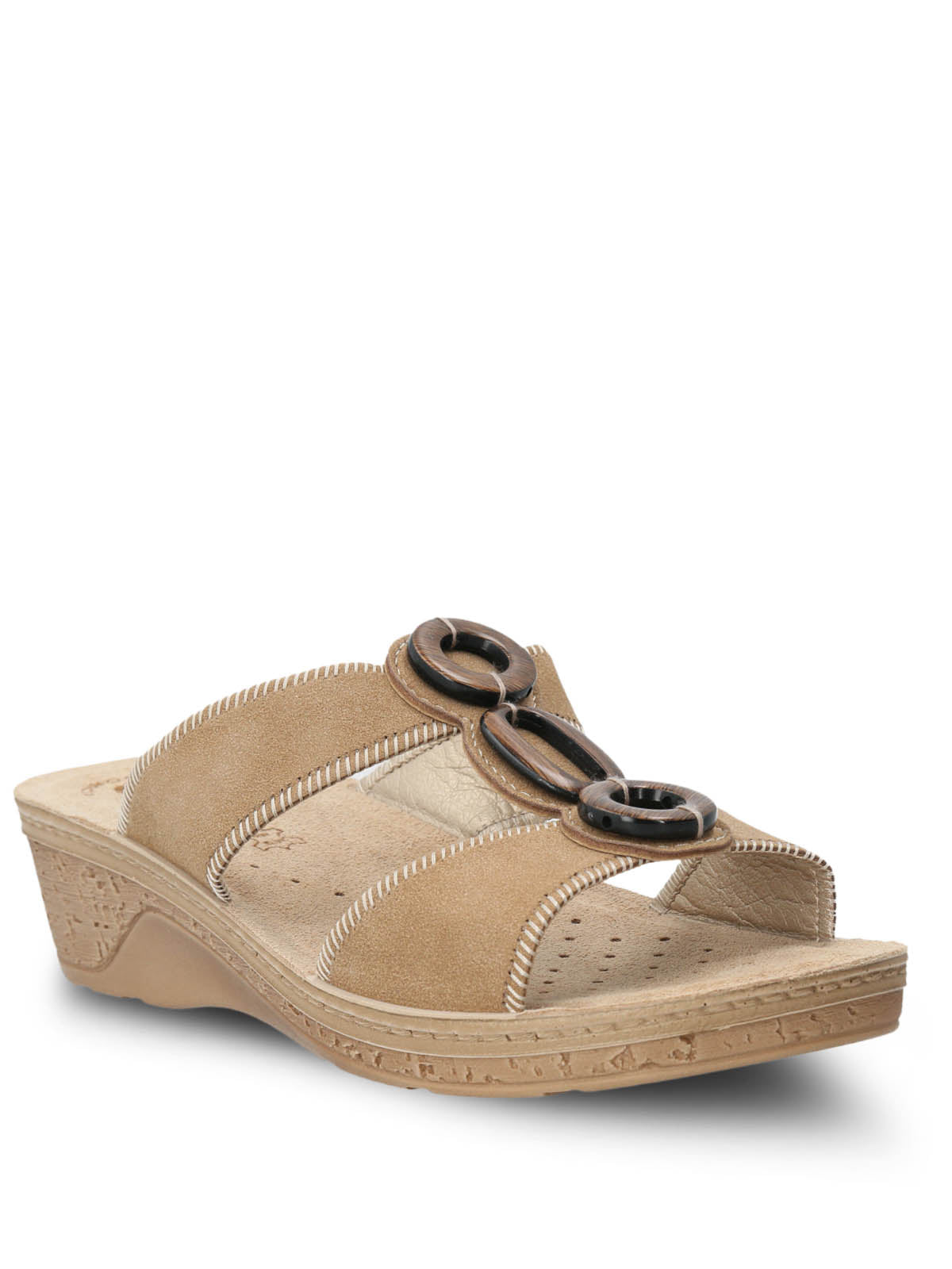 Sandalia Bussana Mujer Beige Hush Puppies