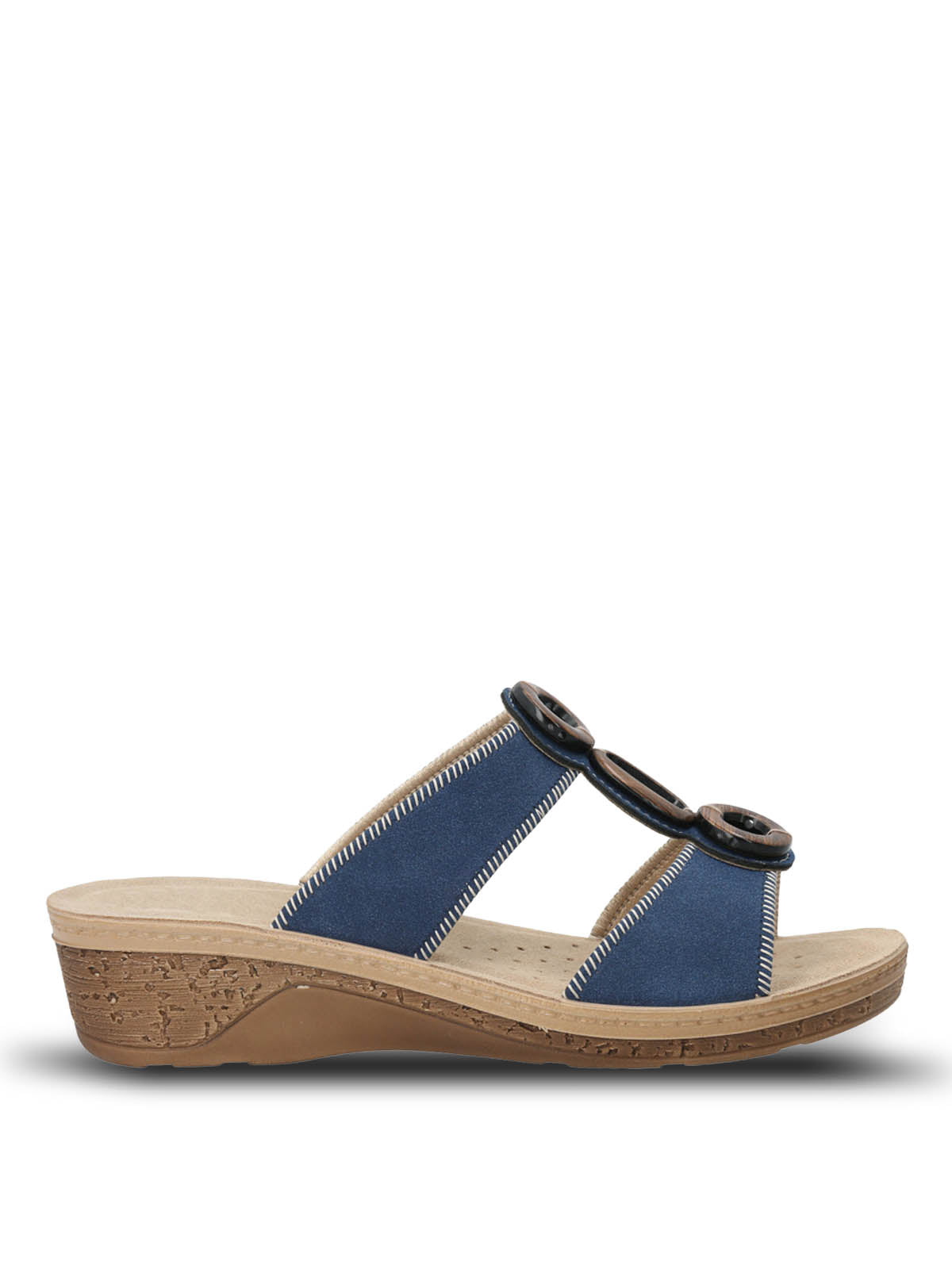 Sandalia Bussana Mujer Azul Hush Puppies | Hush Puppies