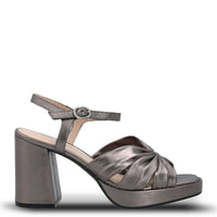 Sandalia Vestir Mujer Cuero Berfolte Metalizada Hush Puppies | Hush Puppies