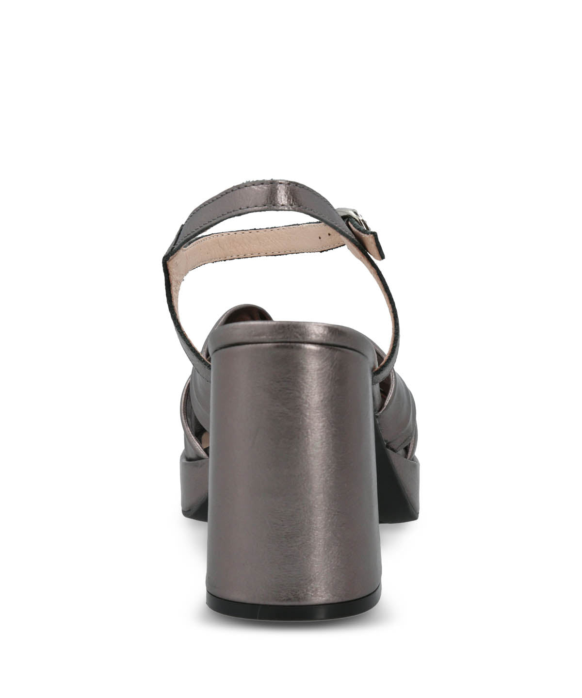 Sandalia Vestir Mujer Cuero Berfolte Metalizada Hush Puppies | Hush Puppies