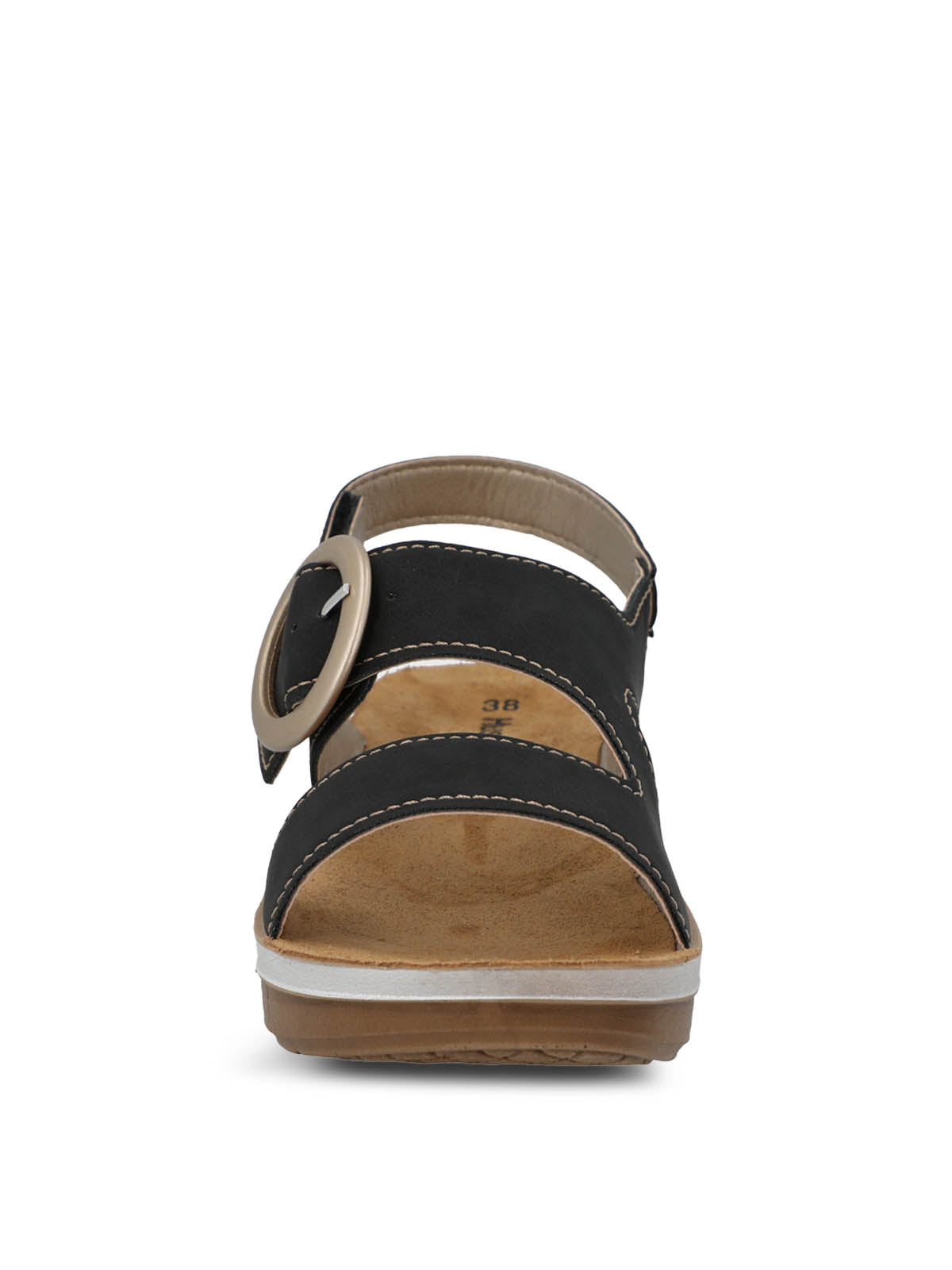 Sandalia Capreno Mujer Negra Hush Puppies